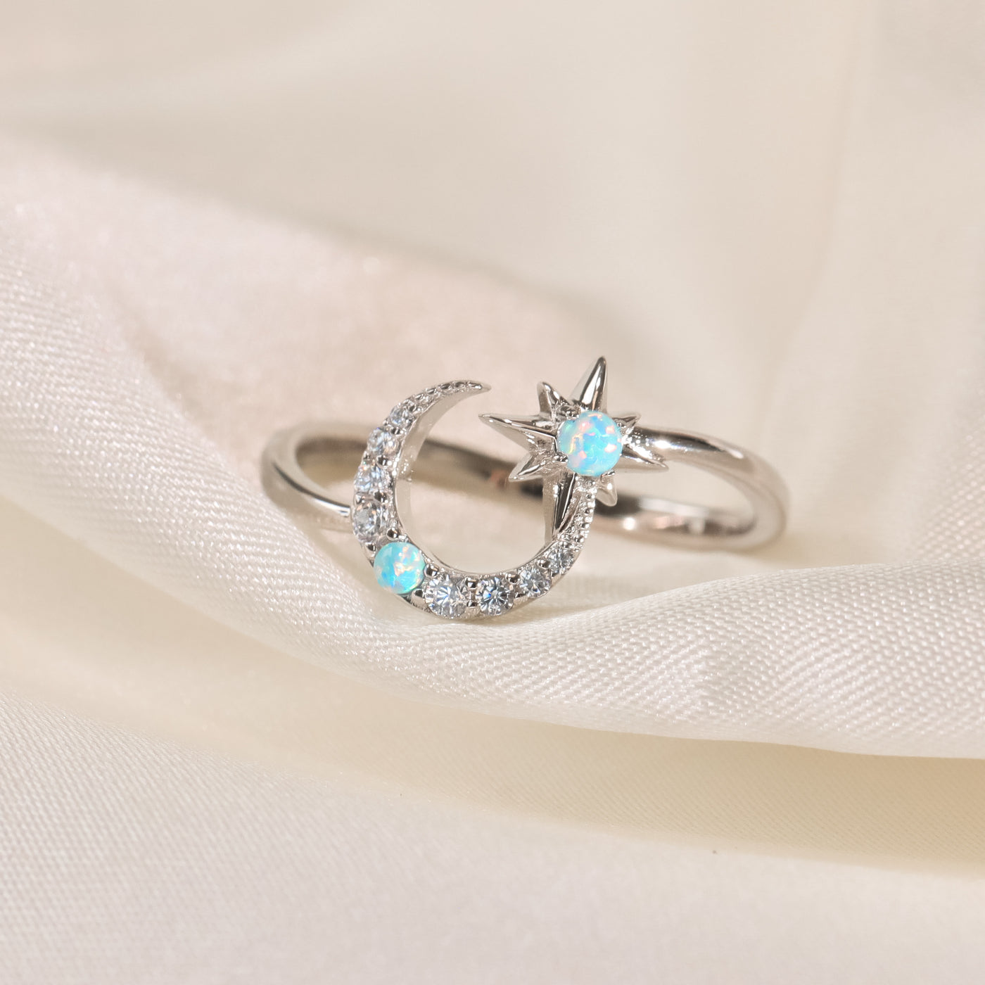 Opal Celestial Ring
