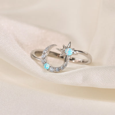 Opal Celestial Ring
