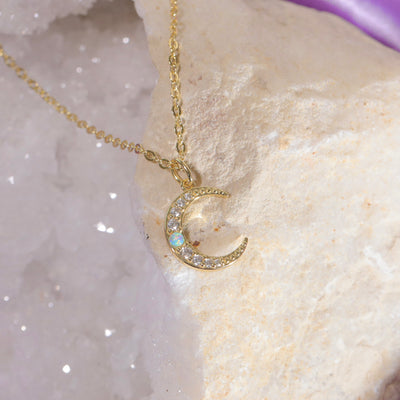 Opal Luna Choker