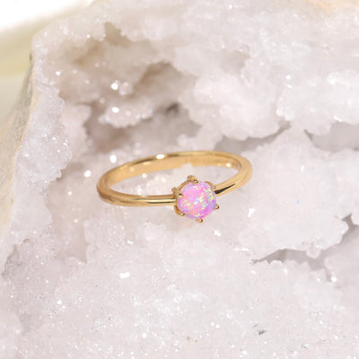 Wildfire Opal Ring