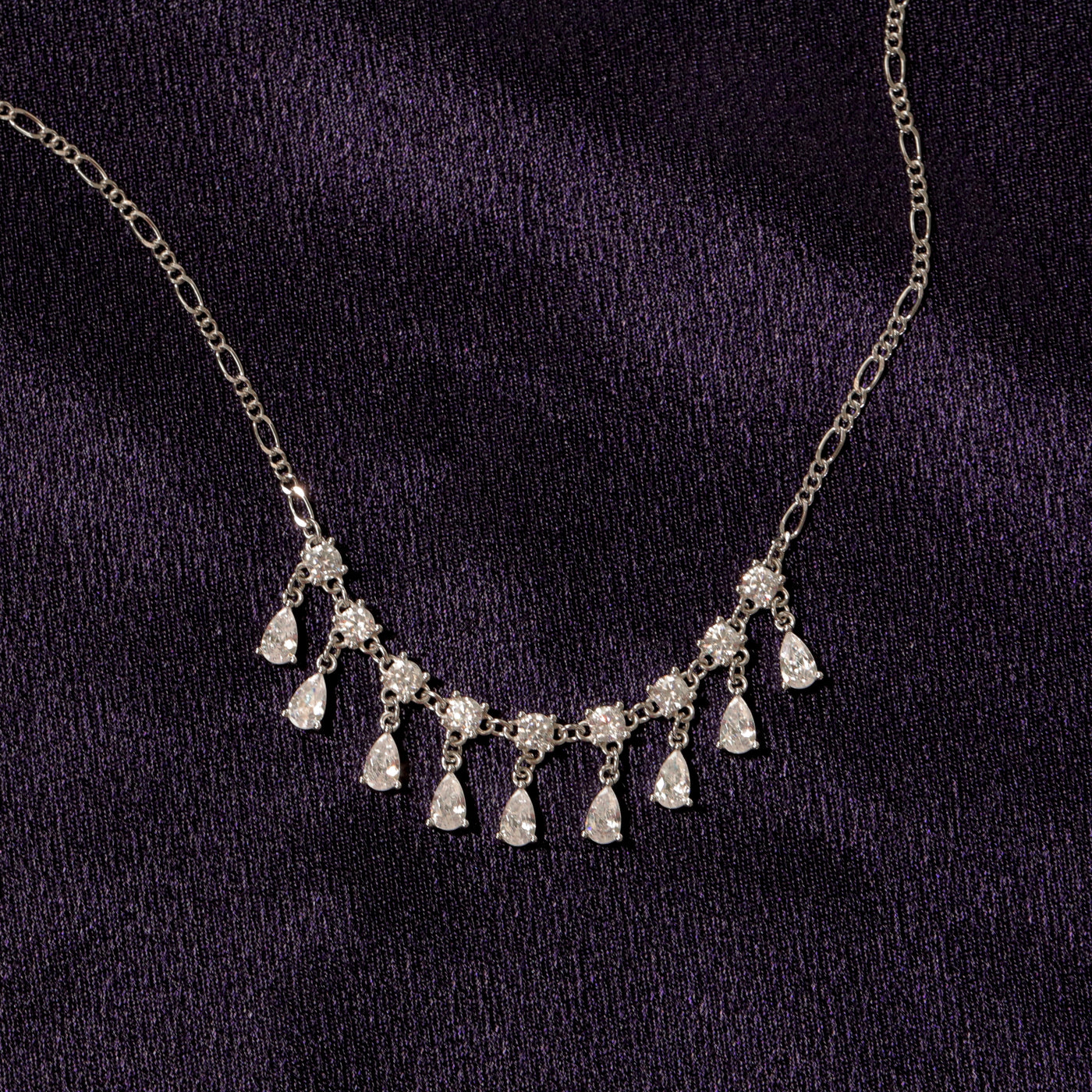 Diamond Fall Necklace