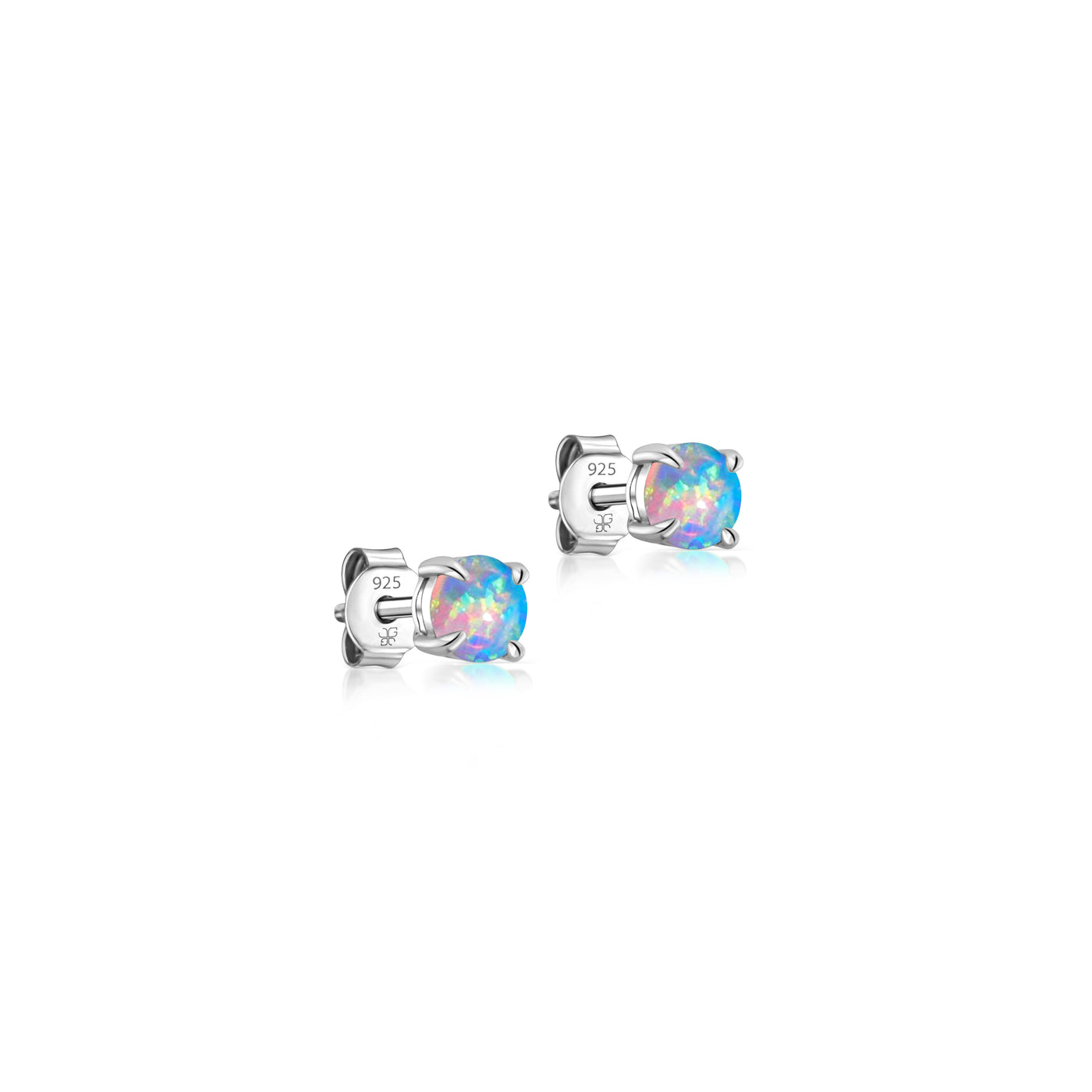 Wildfire Opal Studs