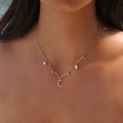 Opal Celestial Choker