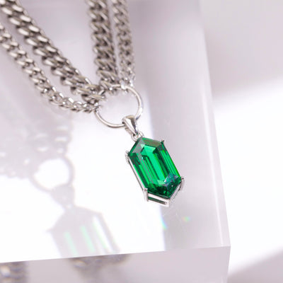 Crystal Double Chain Choker