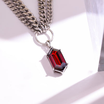 Crystal Double Chain Choker